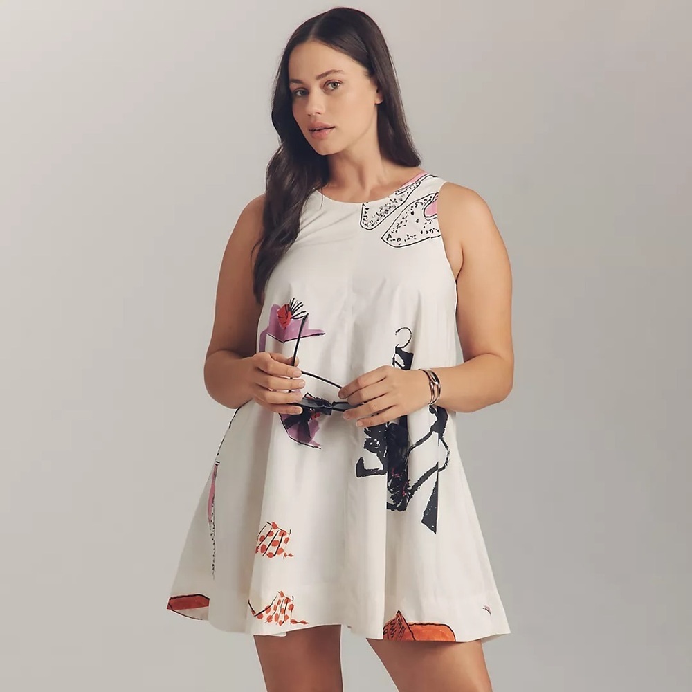 NWT!The Keiko Mini Dress by Maeve: Danielle Kroll Edition- XXS Reg 🔎